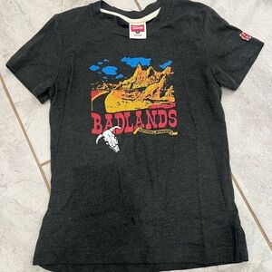 HOMAGE Kids Badlands Graphic Tee - Charcoal